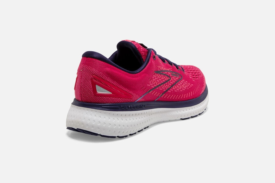 Brooks Glycerin 19 Road Running Shoes Womens - Red/Black - MTVXY-7326